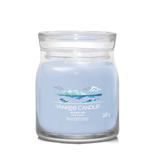 Yankee Candle® Ocean Air Signature közepes üveggyertya 368 g