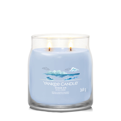 Yankee Candle® Ocean Air Signature közepes üveggyertya 368 g