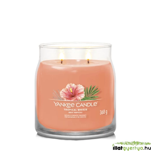 Tropical Breeze Signature közepes üveggyertya 368 g