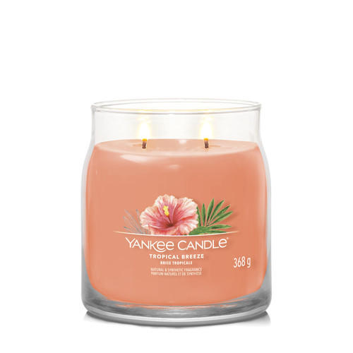 Yankee Candle® Tropical Breeze Signature közepes üveggyertya 368 g Yankee Candle® Tropical Breeze Signature közepes üveggyertya 368 g