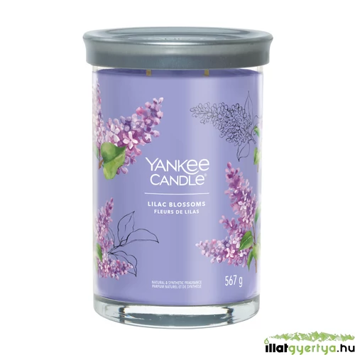 Yankee Candle® Lilac Blossoms Signature nagy poharas gyertya