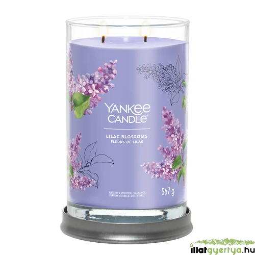 Lilac Blossoms Signature nagy poharas gyertya 567 g