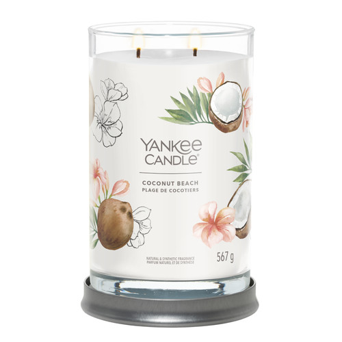 Yankee Candle® Coconut Beach Signature nagy poharas gyertya 567 g