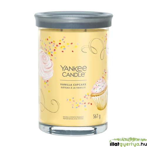 Yankee Candle® Vanilla Cupcake Signature nagy poharas gyertya