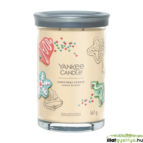 Yankee Candle® Christmas Cookie Signature nagy poharas gyertya