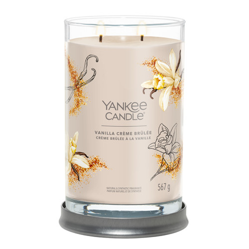 Yankee Candle® Vanilla Creme Brulee Signature nagy poharas gyertya 567 g Yankee Candle® Vanilla Creme Brulee Signature nagy poharas gyertya 567 g