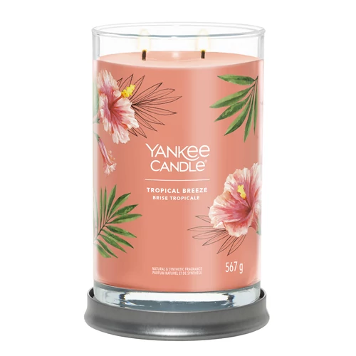 Yankee Candle® Tropical Breeze Signature nagy poharas gyertya 567 g