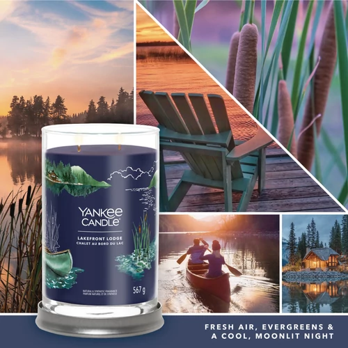 Yankee Candle® Lakefront Lodge Signature nagy poharas gyertya 567 g