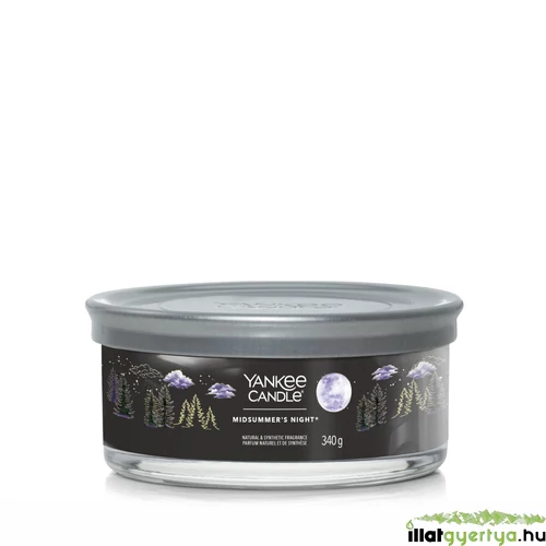 Yankee Candle® Midsummer’s Night Signature 5 kanócos poharas gyertya