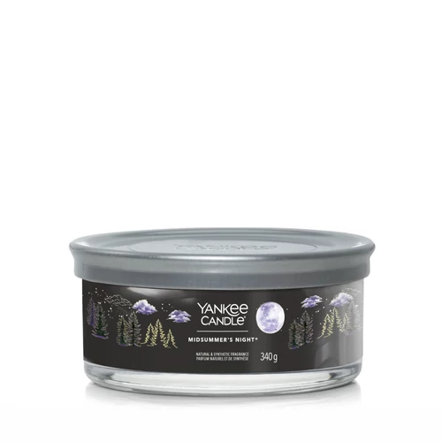 Yankee Candle® Midsummer’s Night Signature 5 kanócos poharas gyertya