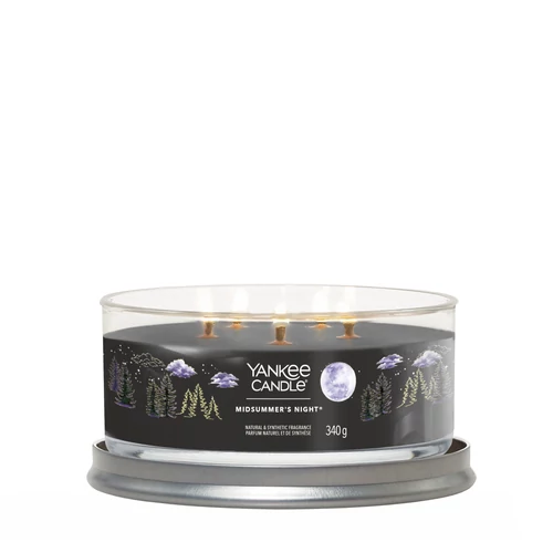 Yankee Candle® Midsummer’s Night Signature 5 kanócos poharas gyertya 340 g