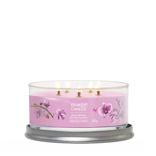 Yankee Candle® Wild Orchid Signature 5 kanócos poharas gyertya 340 g
