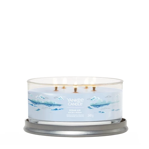 Yankee Candle® Ocean Air Signature 5 kanócos poharas gyertya 340 g