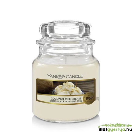 Yankee Candle® Coconut Rice Cream klasszikus kis üveggyertya