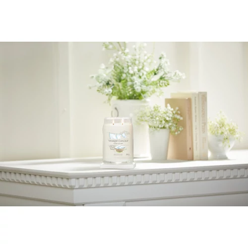 Yankee Candle® Clean Cotton Signature nagy üveggyertya 567 g