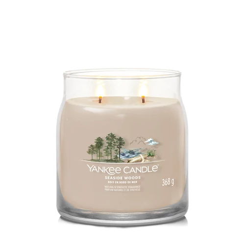Yankee Candle® Seaside Woods Signature közepes üveggyertya 368 g