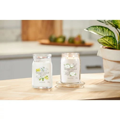 Yankee Candle® White Gardenia Signature nagy üveggyertya 567 g