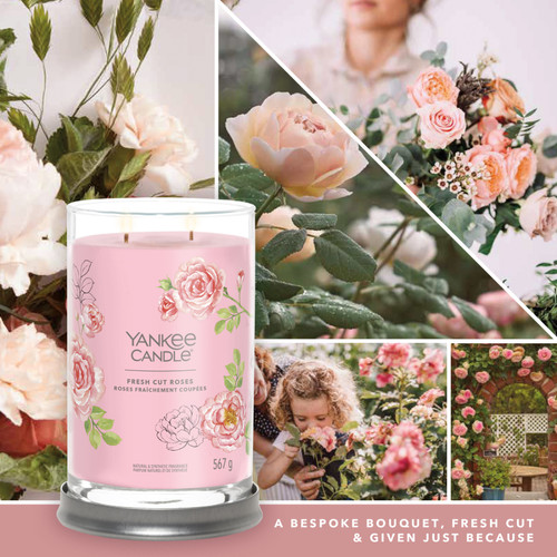 Yankee Candle® Fresh Cut Roses Signature nagy poharas gyertya 567 g