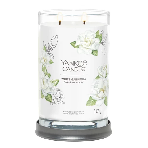 Yankee Candle® White Gardenia Signature nagy poharas gyertya 567 g