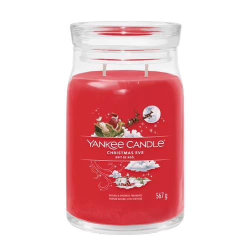 Yankee Candle® Christmas Eve Signature nagy üveggyertya