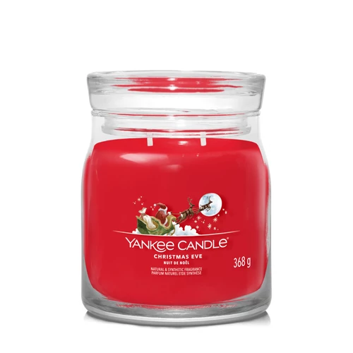 Yankee Candle® Christmas Eve Signature közepes üveggyertya