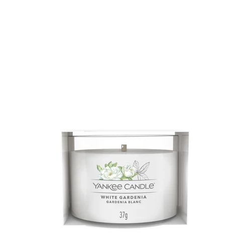 Yankee Candle® White Gardenia üveges mintagyertya