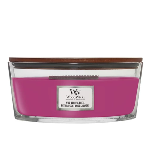 WoodWick® Wild Berry &amp; Beets hajógyertya