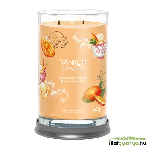 Mango Ice Cream Signature nagy poharas gyertya 567 g