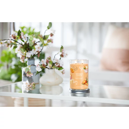 Yankee Candle® Mango Ice Cream Signature nagy poharas gyertya 567 g