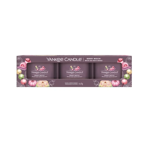 Berry Mochi üveges mintagyertya szett