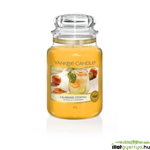 Calamansi Cocktail nagy üveggyertya