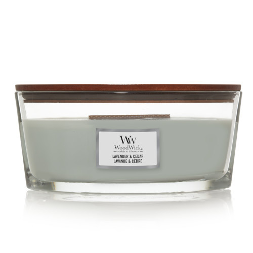 WoodWick® Lavender & Cedar hajógyertya 453 g