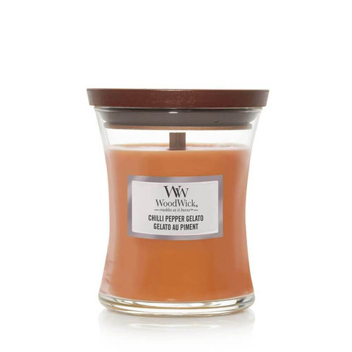 WoodWick® Chilli Pepper Gelato közepes üveggyertya 275 g