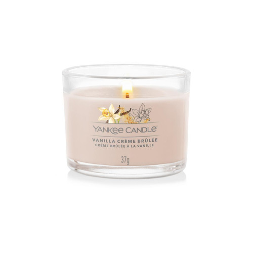 Yankee Candle® Vanilla Creme Brulee üveges mintagyertya 37 g Yankee Candle® Vanilla Creme Brulee üveges mintagyertya 37 g