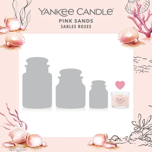 Yankee Candle® Pink Sands üveges mintagyertya 37 g