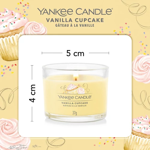 Yankee Candle® Vanilla Cupcake üveges mintagyertya 37 g