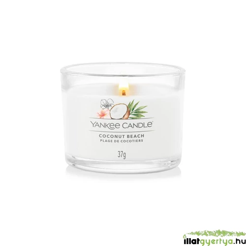 Coconut Beach üveges mintagyertya 37 g
