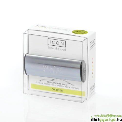 Millefiori Milano® Oxygen Icon Metallo Shiny Blue autóillatosító
