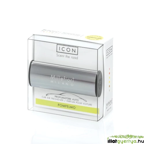 Millefiori Milano® Pompelmo Icon Metallo Shiny Antrac autóillatosító