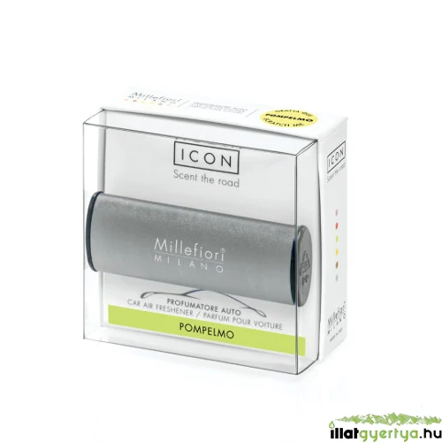Millefiori Milano® Pompelmo Icon Metallo Mat Antracit autóillatosító