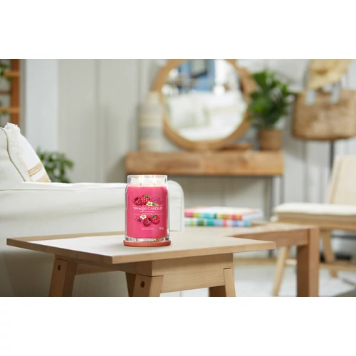 Yankee Candle® Red Raspberry Signature nagy üveggyertya 567 g