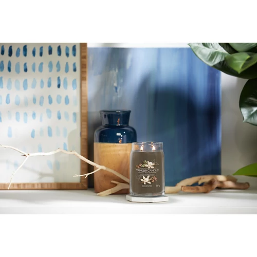 Yankee Candle® Vanilla Bean Espresso Signature nagy üveggyertya 567 g