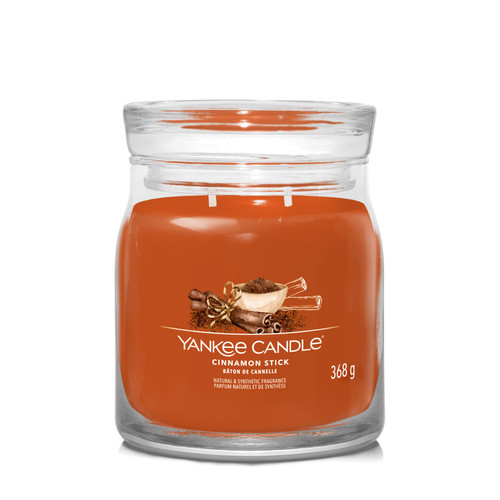 Yankee Candle® Cinnamon Stick Signature közepes üveggyertya 368 g