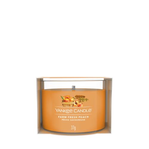 Farm Fresh Peach üveges mintagyertya