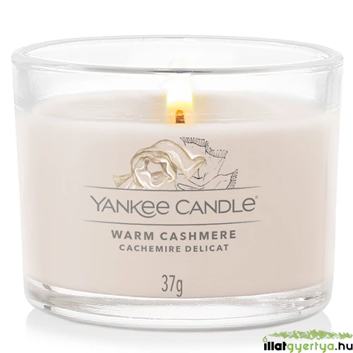 Warm Cashmere üveges mintagyertya szett