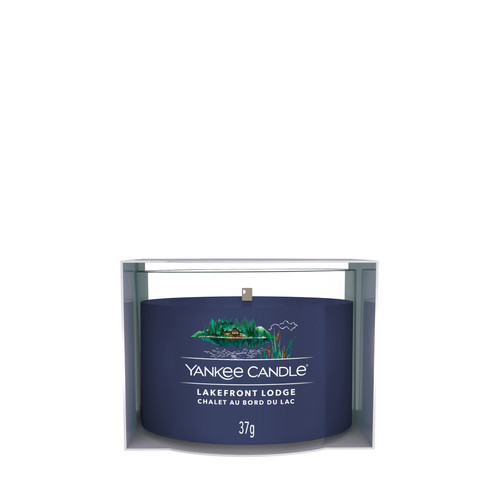 Yankee Candle® Lakefront Lodge üveges mintagyertya 37 g