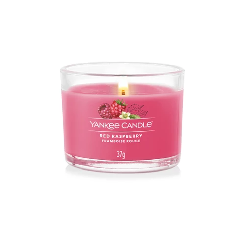 Yankee Candle® Red Raspberry üveges mintagyertya 37 g