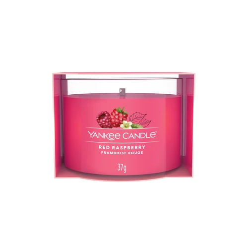 Yankee Candle® Red Raspberry üveges mintagyertya 37 g