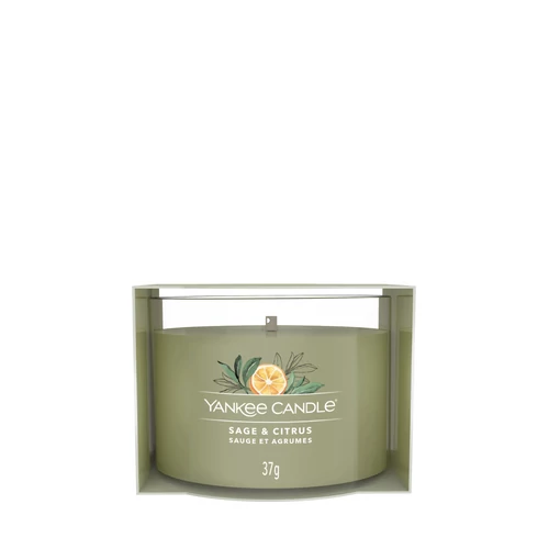 Yankee Candle® Sage &amp; Citrus üveges mintagyertya