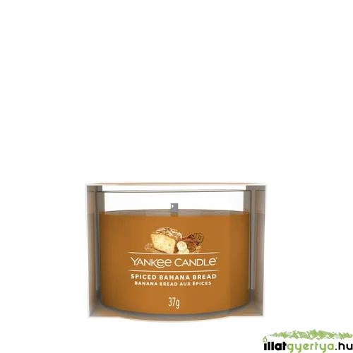Yankee Candle® Spiced Banana Bread üveges mintagyertya